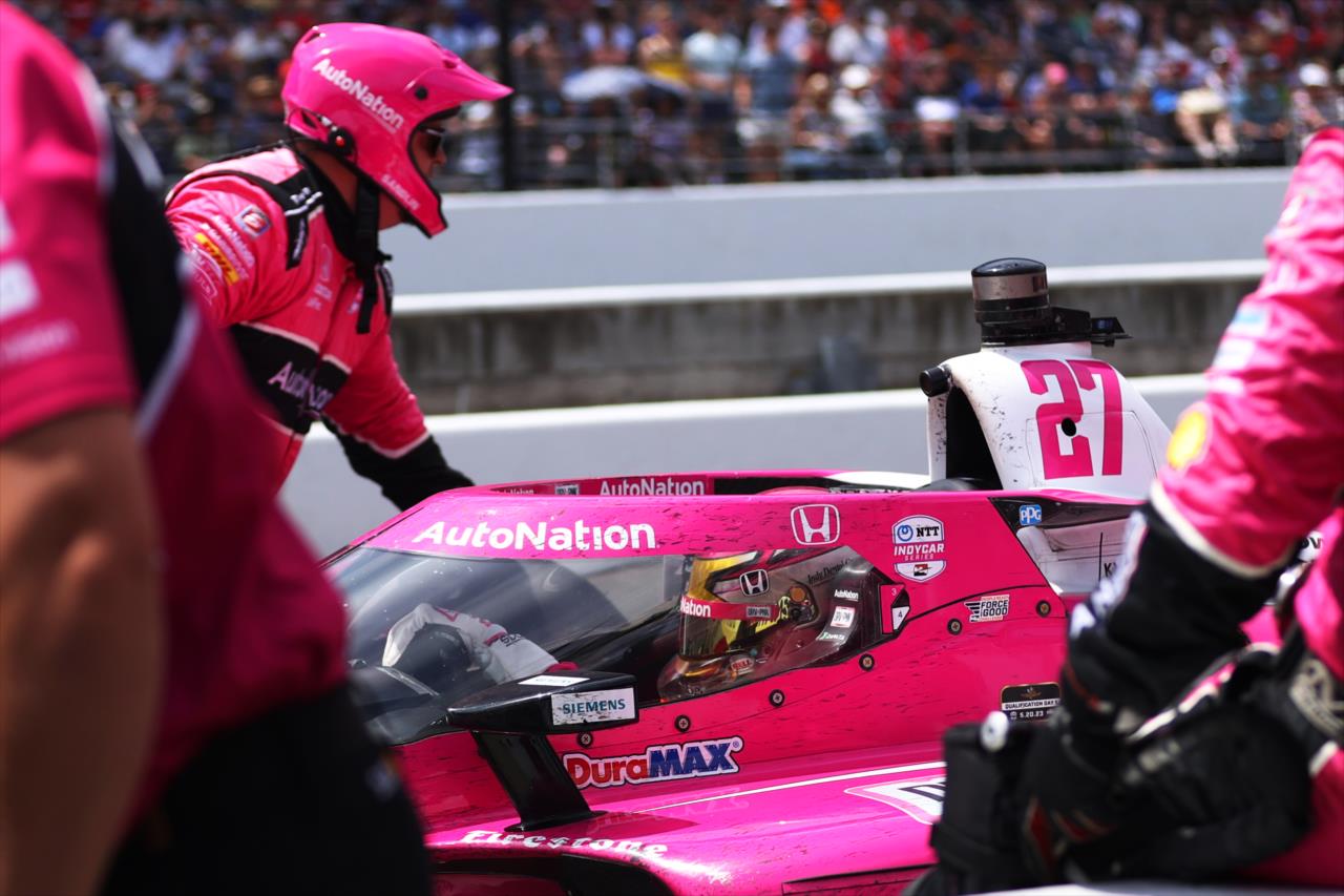 Kyle Kirkwood - 107th Running of the Indianapolis 500 Presented by Gainbridge - By: Amber Pietz -- Photo by: Amber Pietz